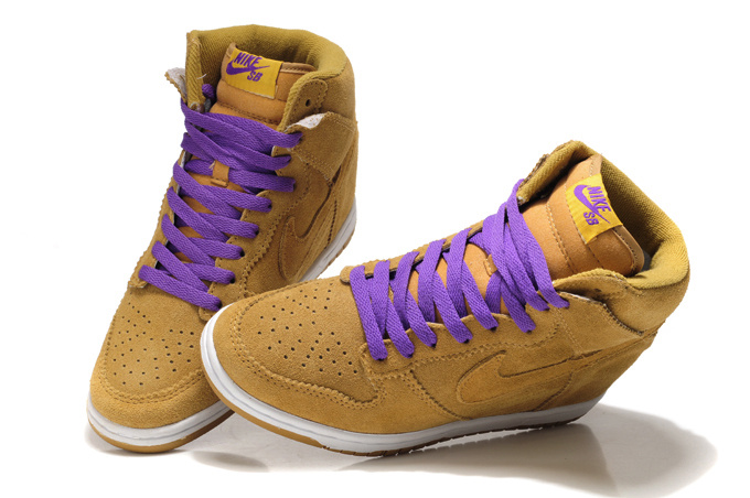 nike dunk sky high femme violet